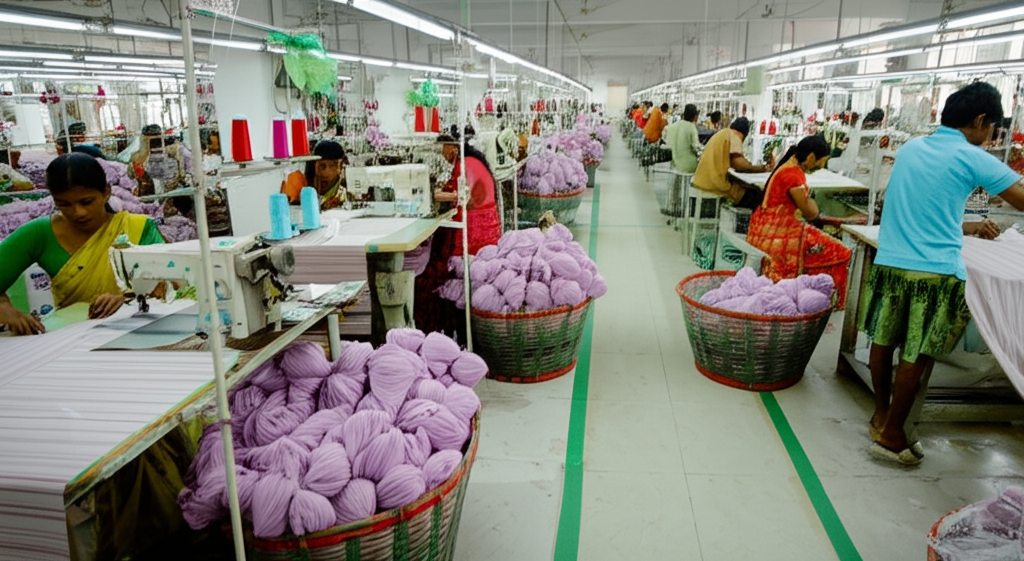 Textile workers in Bangladesh